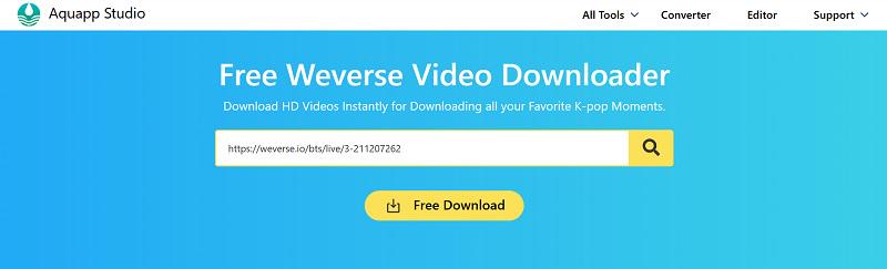 Download Weverse VOD Videos Online for Free
