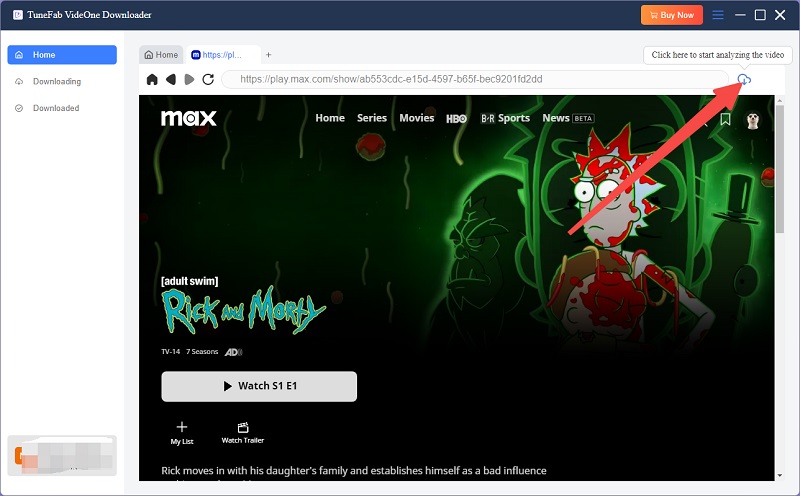 Add HBO Max Show/Movie to Download