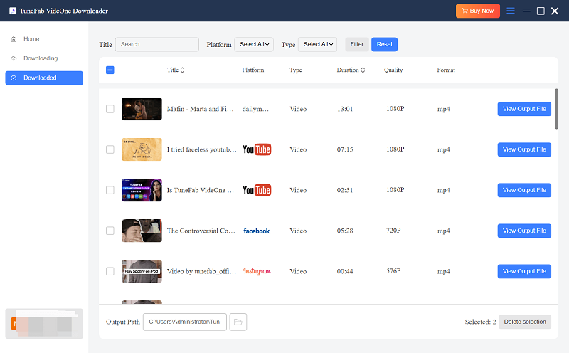 Check Your Dailymotion Downloads