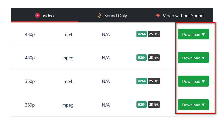Click the FHD Downloader Download Button