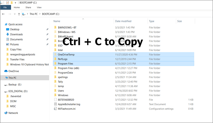 Copy the Amazon Movies from Source Folder