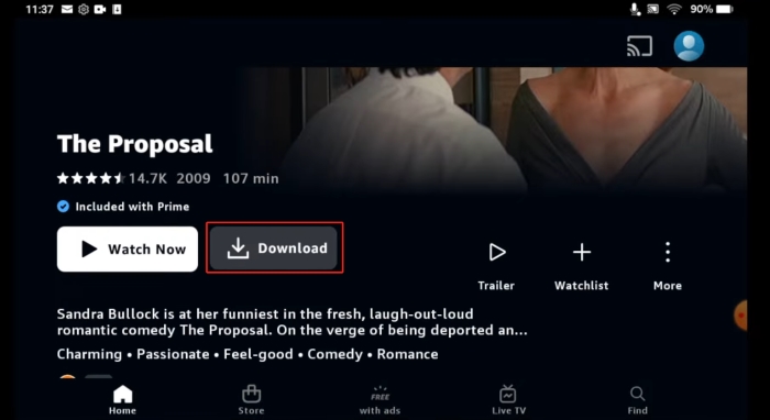 Download Amazon Content via Fire Tablet App