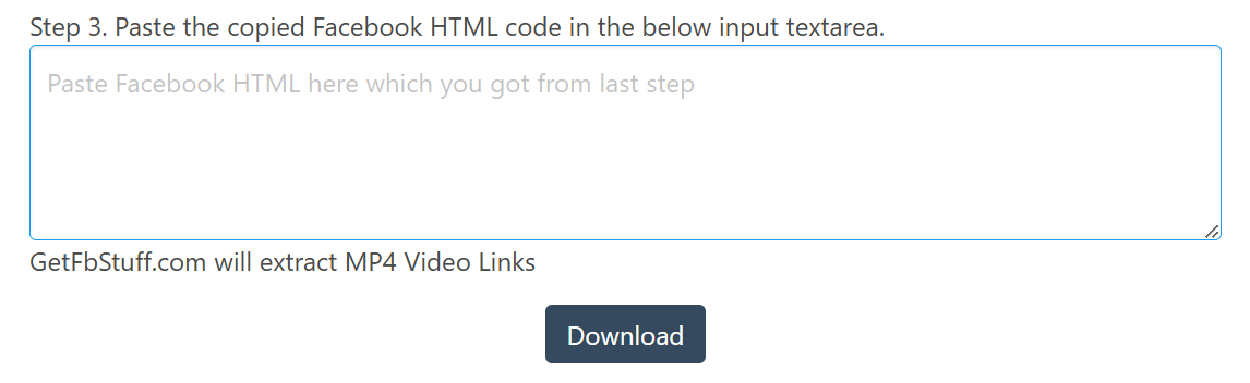 Download the Video with Getfvideo