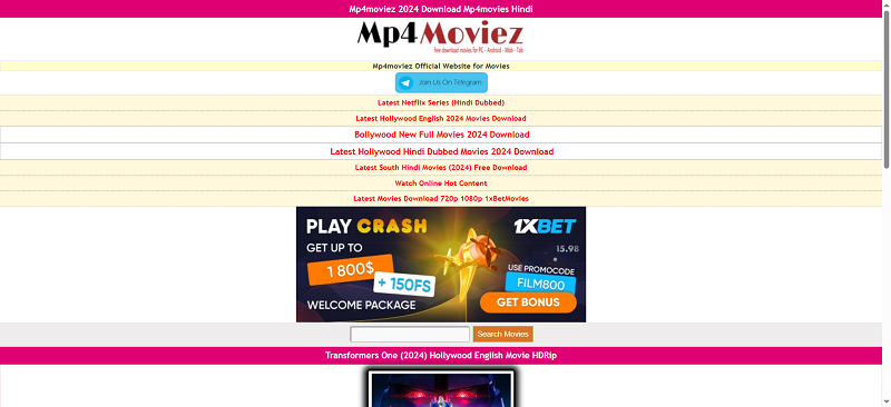 Download Transformer One on Mp4MovieZ