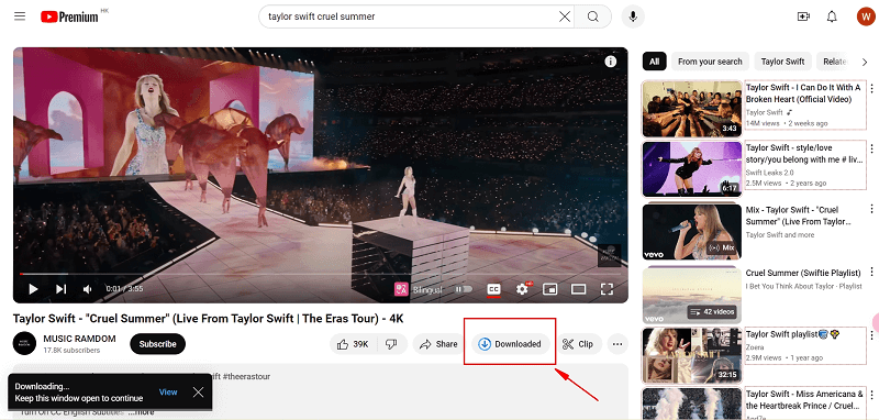 Download YouTube Videos for Free via YouTube Premium