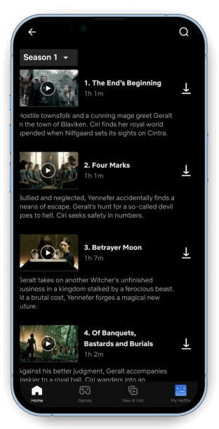 Download Movies Within Streaming Apps