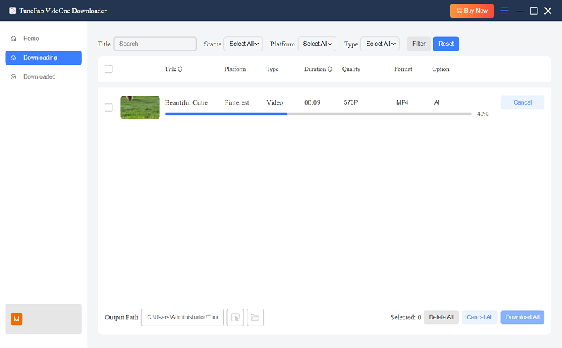 Downloading Pinterest Video Offline