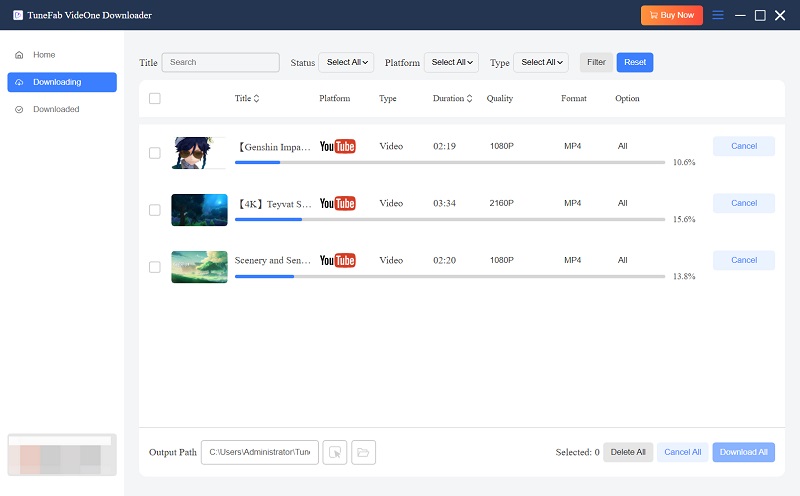 Downloading YouTube Playlist VideOne