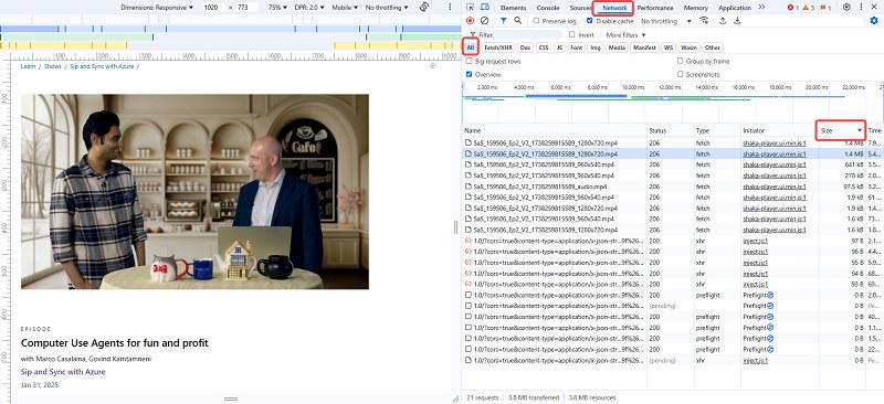 Locate the Embedded Video Download Link