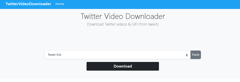 Online Twitter Video Downloader