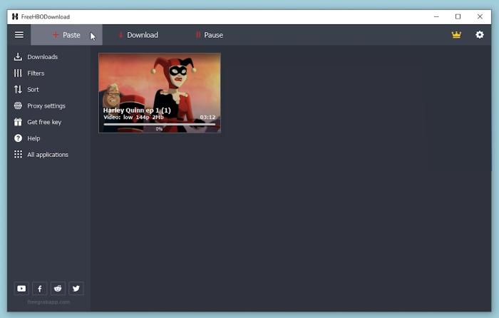 Paste HBO Max Movie URL