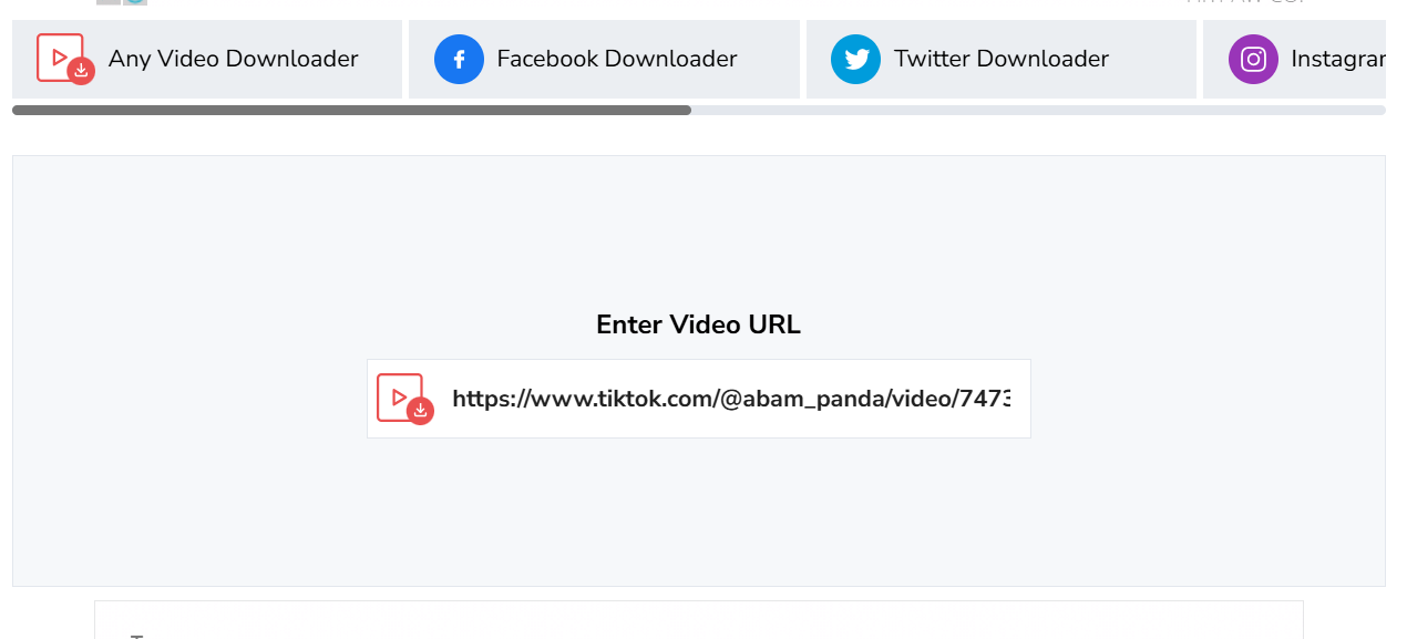 Paste URL to SmallSEOTools