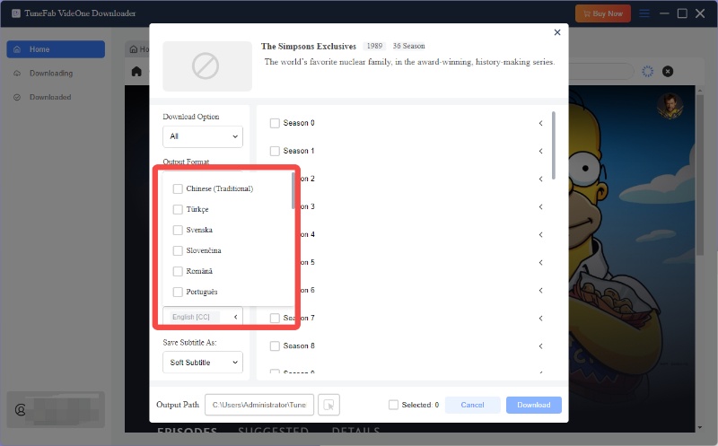 Select Subtitle Language for Specific YouTube Videos