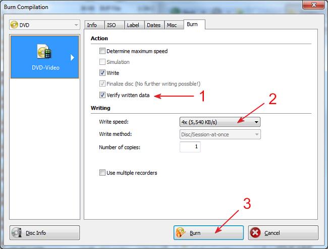 Start DVD Burning Amazon Videos to DVD on Nero