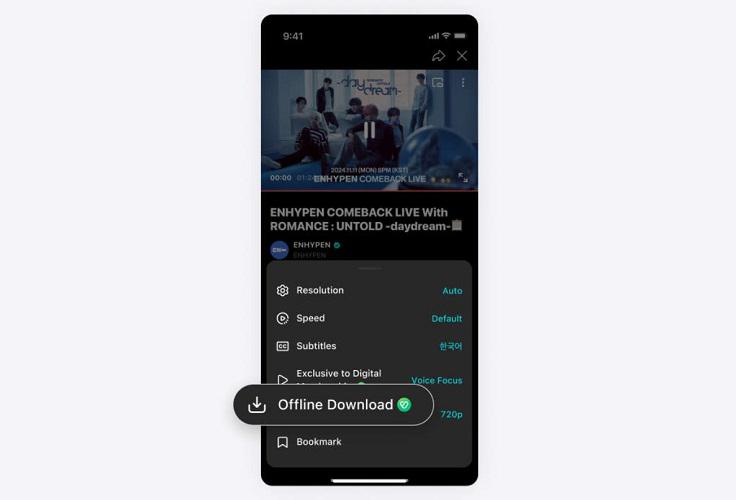 Download Weverse VOD Videos Officially