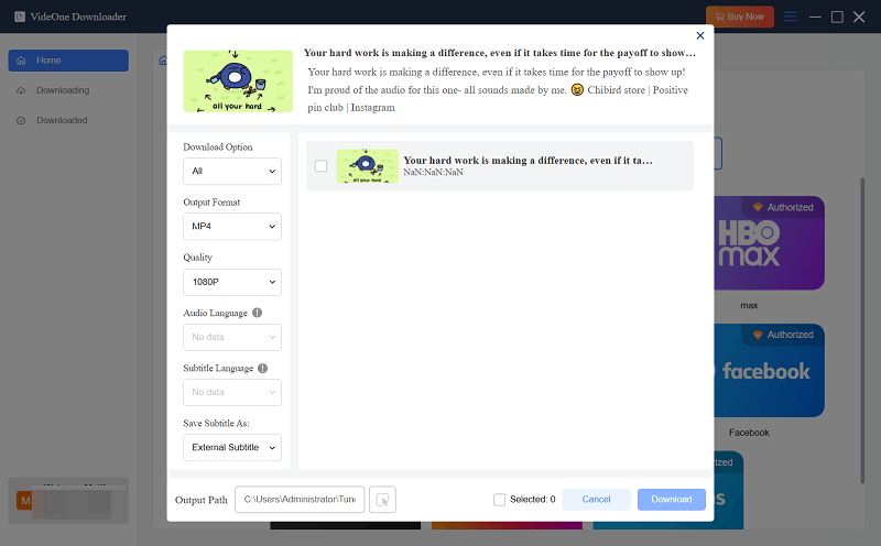 Analyze Tumblr Video