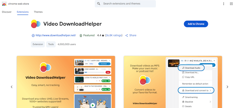 Video DownloadHelper